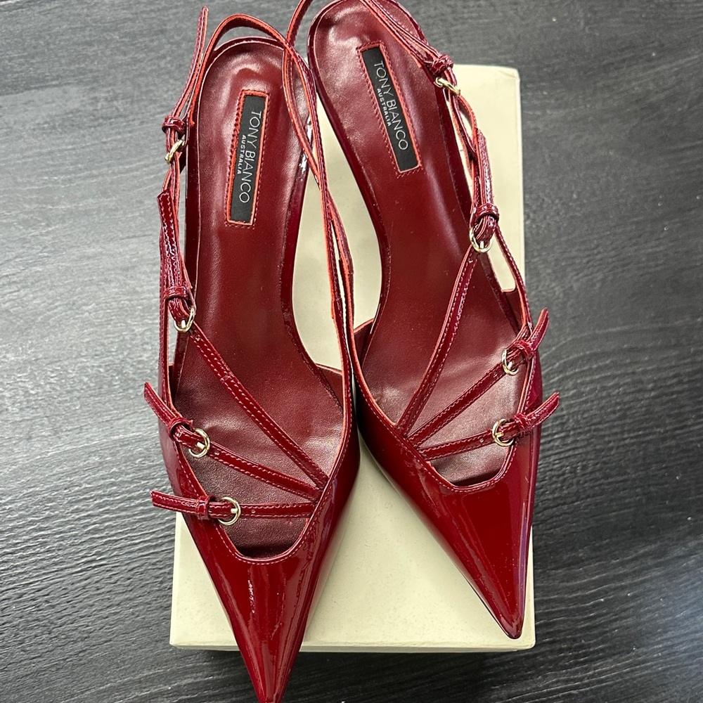 Tony Bianco Koko Heels Sz 9